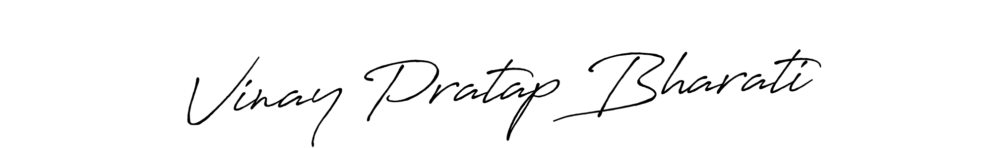 It looks lik you need a new signature style for name Vinay Pratap Bharati. Design unique handwritten (Antro_Vectra_Bolder) signature with our free signature maker in just a few clicks. Vinay Pratap Bharati signature style 7 images and pictures png