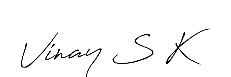 You can use this online signature creator to create a handwritten signature for the name Vinay S K. This is the best online autograph maker. Vinay S K signature style 7 images and pictures png