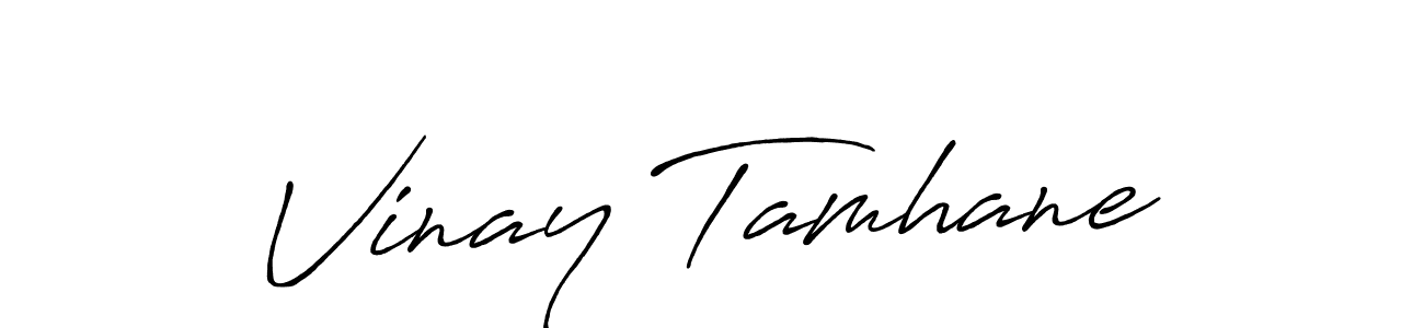 It looks lik you need a new signature style for name Vinay Tamhane. Design unique handwritten (Antro_Vectra_Bolder) signature with our free signature maker in just a few clicks. Vinay Tamhane signature style 7 images and pictures png
