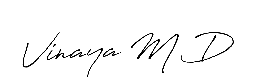 See photos of Vinaya M D official signature by Spectra . Check more albums & portfolios. Read reviews & check more about Antro_Vectra_Bolder font. Vinaya M D signature style 7 images and pictures png