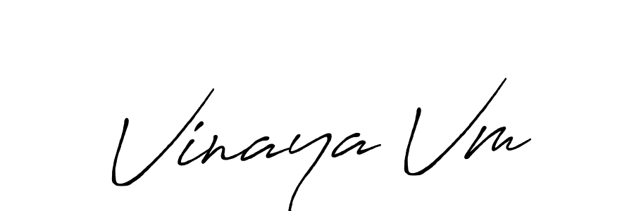 Here are the top 10 professional signature styles for the name Vinaya Vm. These are the best autograph styles you can use for your name. Vinaya Vm signature style 7 images and pictures png