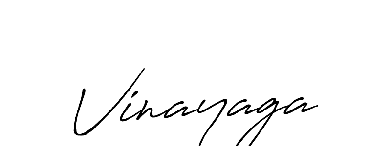 Design your own signature with our free online signature maker. With this signature software, you can create a handwritten (Antro_Vectra_Bolder) signature for name Vinayaga. Vinayaga signature style 7 images and pictures png