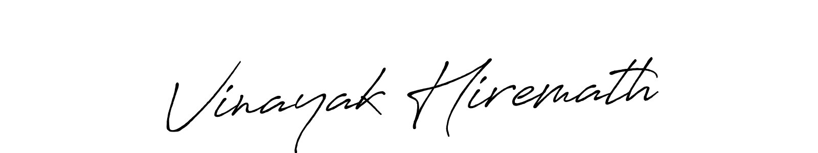 Once you've used our free online signature maker to create your best signature Antro_Vectra_Bolder style, it's time to enjoy all of the benefits that Vinayak Hiremath name signing documents. Vinayak Hiremath signature style 7 images and pictures png