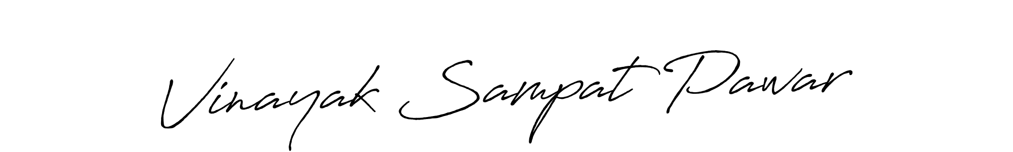 Also You can easily find your signature by using the search form. We will create Vinayak Sampat Pawar name handwritten signature images for you free of cost using Antro_Vectra_Bolder sign style. Vinayak Sampat Pawar signature style 7 images and pictures png