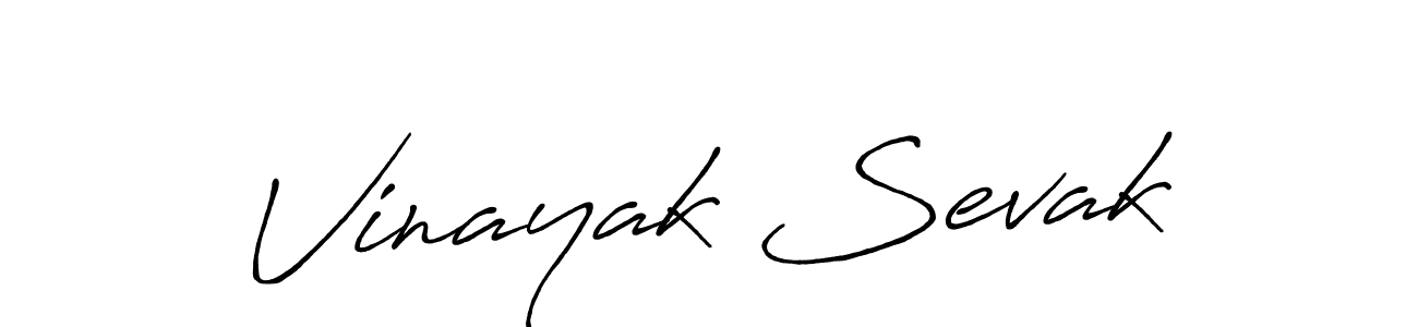 How to Draw Vinayak Sevak signature style? Antro_Vectra_Bolder is a latest design signature styles for name Vinayak Sevak. Vinayak Sevak signature style 7 images and pictures png