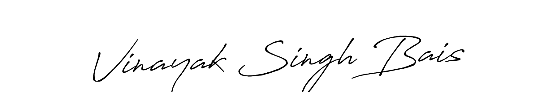 Make a short Vinayak Singh Bais signature style. Manage your documents anywhere anytime using Antro_Vectra_Bolder. Create and add eSignatures, submit forms, share and send files easily. Vinayak Singh Bais signature style 7 images and pictures png