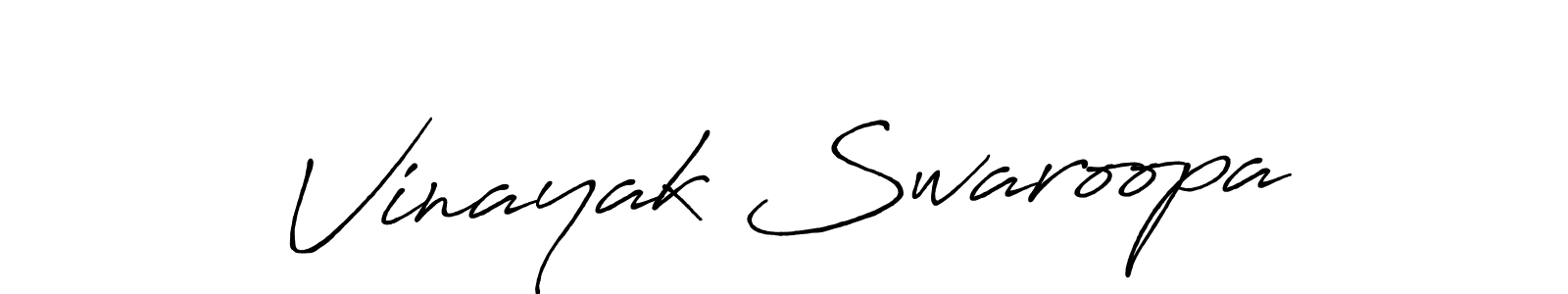 Similarly Antro_Vectra_Bolder is the best handwritten signature design. Signature creator online .You can use it as an online autograph creator for name Vinayak Swaroopa. Vinayak Swaroopa signature style 7 images and pictures png