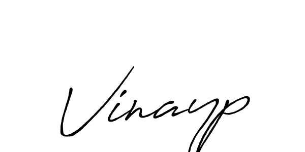 Vinayp stylish signature style. Best Handwritten Sign (Antro_Vectra_Bolder) for my name. Handwritten Signature Collection Ideas for my name Vinayp. Vinayp signature style 7 images and pictures png