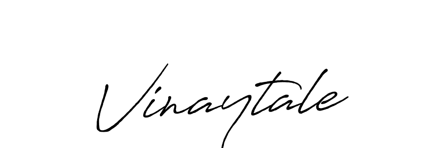 Design your own signature with our free online signature maker. With this signature software, you can create a handwritten (Antro_Vectra_Bolder) signature for name Vinaytale. Vinaytale signature style 7 images and pictures png