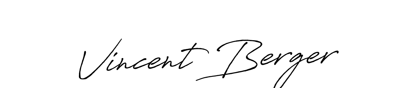 How to make Vincent Berger signature? Antro_Vectra_Bolder is a professional autograph style. Create handwritten signature for Vincent Berger name. Vincent Berger signature style 7 images and pictures png