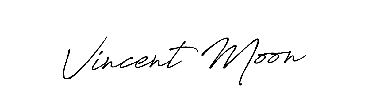 Once you've used our free online signature maker to create your best signature Antro_Vectra_Bolder style, it's time to enjoy all of the benefits that Vincent Moon name signing documents. Vincent Moon signature style 7 images and pictures png