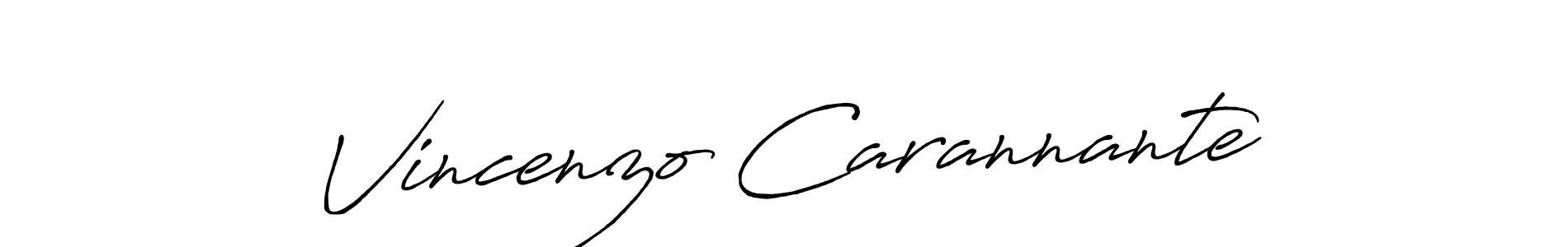 How to make Vincenzo Carannante signature? Antro_Vectra_Bolder is a professional autograph style. Create handwritten signature for Vincenzo Carannante name. Vincenzo Carannante signature style 7 images and pictures png