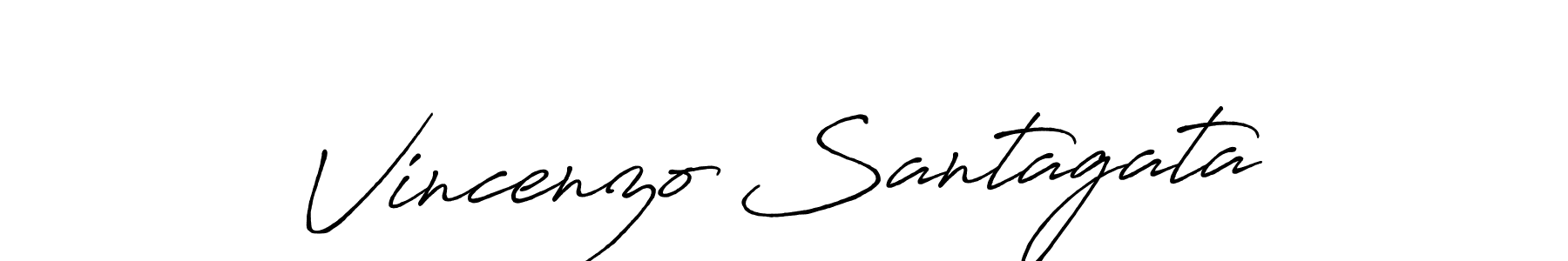 How to Draw Vincenzo Santagata signature style? Antro_Vectra_Bolder is a latest design signature styles for name Vincenzo Santagata. Vincenzo Santagata signature style 7 images and pictures png