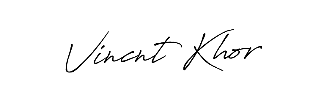 It looks lik you need a new signature style for name Vincnt Khor. Design unique handwritten (Antro_Vectra_Bolder) signature with our free signature maker in just a few clicks. Vincnt Khor signature style 7 images and pictures png