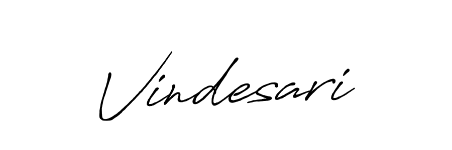 Here are the top 10 professional signature styles for the name Vindesari. These are the best autograph styles you can use for your name. Vindesari signature style 7 images and pictures png