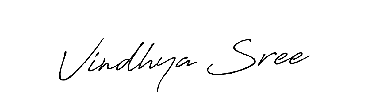 Once you've used our free online signature maker to create your best signature Antro_Vectra_Bolder style, it's time to enjoy all of the benefits that Vindhya Sree name signing documents. Vindhya Sree signature style 7 images and pictures png