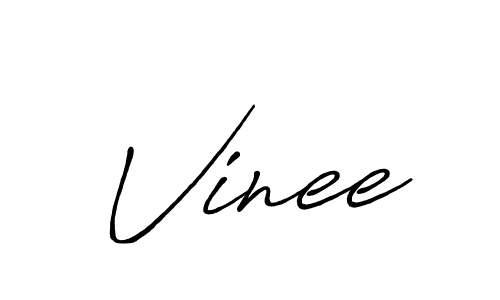 Also You can easily find your signature by using the search form. We will create Vinee name handwritten signature images for you free of cost using Antro_Vectra_Bolder sign style. Vinee signature style 7 images and pictures png