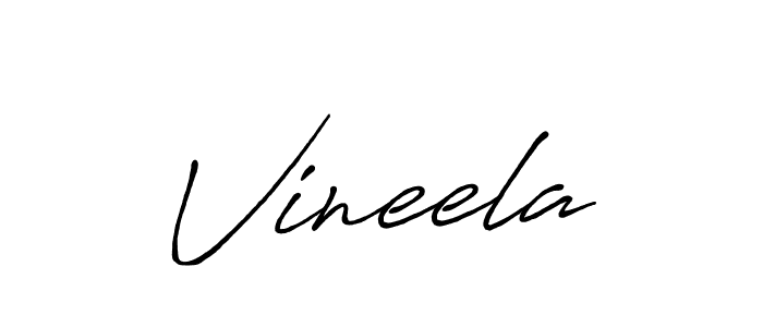 Make a beautiful signature design for name Vineela. Use this online signature maker to create a handwritten signature for free. Vineela signature style 7 images and pictures png