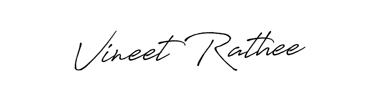 Make a beautiful signature design for name Vineet Rathee. Use this online signature maker to create a handwritten signature for free. Vineet Rathee signature style 7 images and pictures png