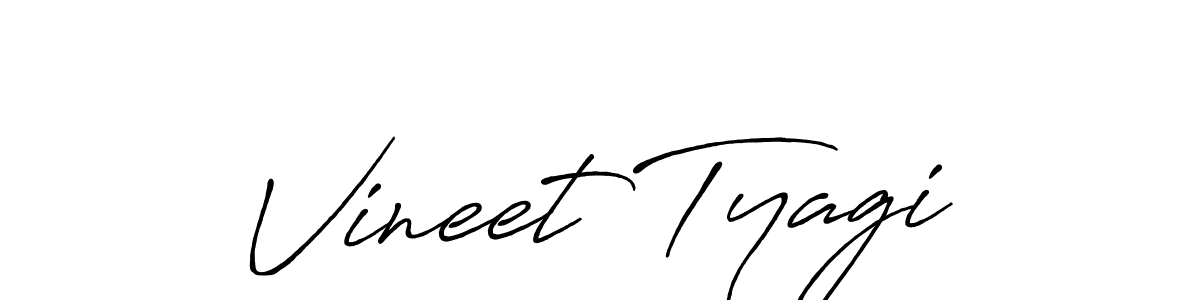 Make a beautiful signature design for name Vineet Tyagi. Use this online signature maker to create a handwritten signature for free. Vineet Tyagi signature style 7 images and pictures png