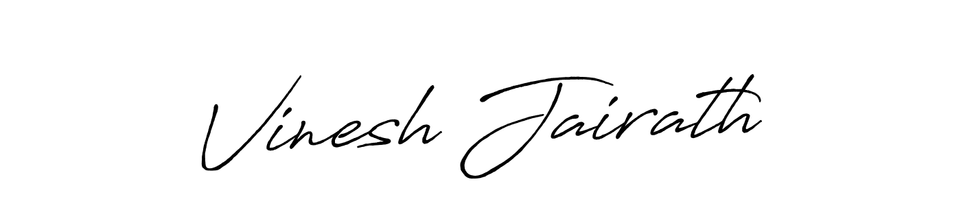 This is the best signature style for the Vinesh Jairath name. Also you like these signature font (Antro_Vectra_Bolder). Mix name signature. Vinesh Jairath signature style 7 images and pictures png