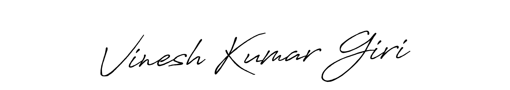 Make a beautiful signature design for name Vinesh Kumar Giri. Use this online signature maker to create a handwritten signature for free. Vinesh Kumar Giri signature style 7 images and pictures png