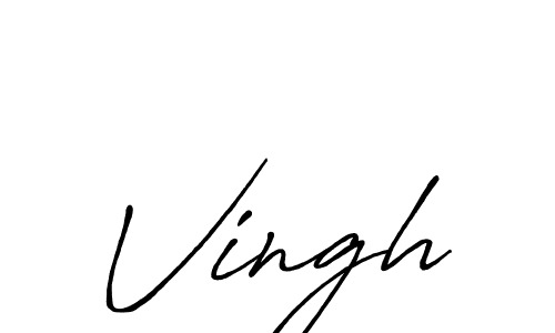 Also You can easily find your signature by using the search form. We will create Vingh name handwritten signature images for you free of cost using Antro_Vectra_Bolder sign style. Vingh signature style 7 images and pictures png