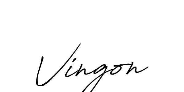 You can use this online signature creator to create a handwritten signature for the name Vingon. This is the best online autograph maker. Vingon signature style 7 images and pictures png