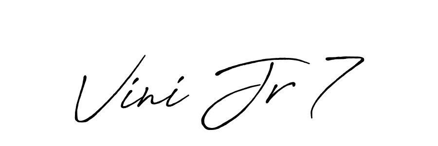 Check out images of Autograph of Vini Jr 7 name. Actor Vini Jr 7 Signature Style. Antro_Vectra_Bolder is a professional sign style online. Vini Jr 7 signature style 7 images and pictures png