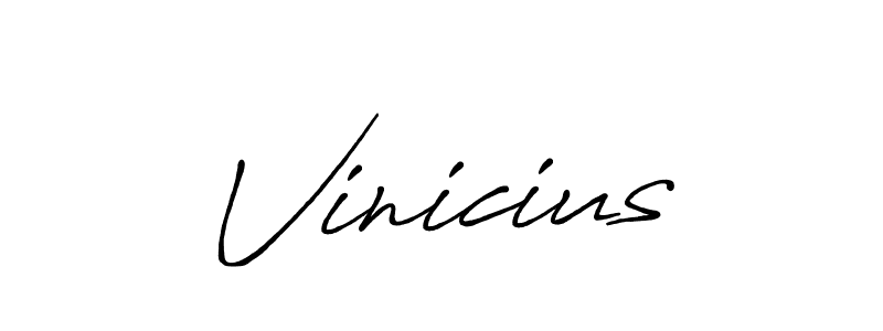 You should practise on your own different ways (Antro_Vectra_Bolder) to write your name (Vinicius) in signature. don't let someone else do it for you. Vinicius signature style 7 images and pictures png
