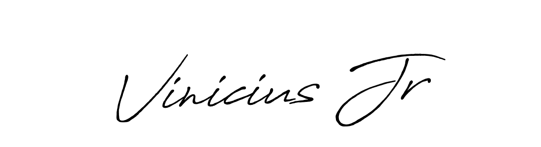Vinicius Jr stylish signature style. Best Handwritten Sign (Antro_Vectra_Bolder) for my name. Handwritten Signature Collection Ideas for my name Vinicius Jr. Vinicius Jr signature style 7 images and pictures png
