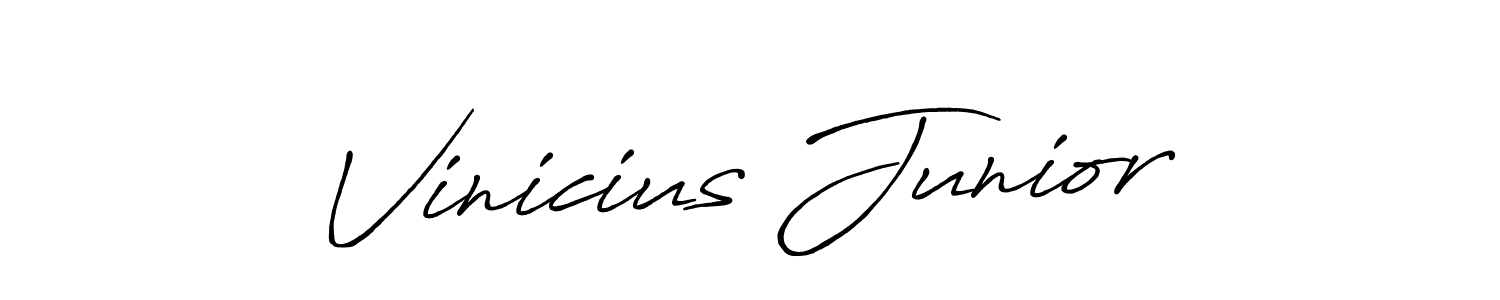 Similarly Antro_Vectra_Bolder is the best handwritten signature design. Signature creator online .You can use it as an online autograph creator for name Vinicius Junior. Vinicius Junior signature style 7 images and pictures png