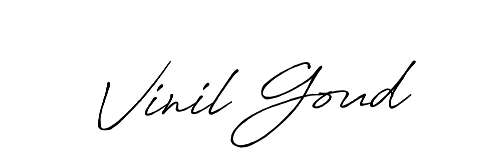 The best way (Antro_Vectra_Bolder) to make a short signature is to pick only two or three words in your name. The name Vinil Goud include a total of six letters. For converting this name. Vinil Goud signature style 7 images and pictures png