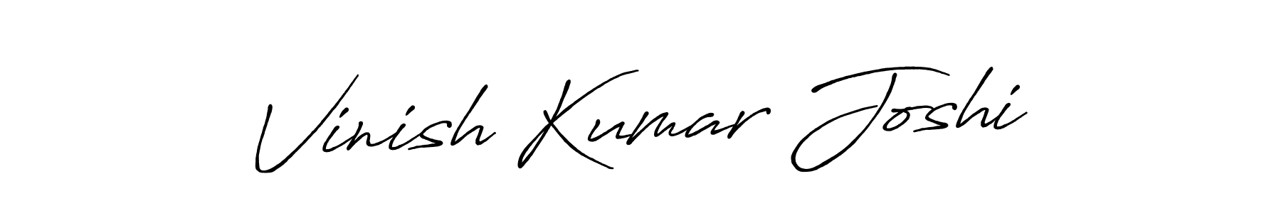 This is the best signature style for the Vinish Kumar Joshi name. Also you like these signature font (Antro_Vectra_Bolder). Mix name signature. Vinish Kumar Joshi signature style 7 images and pictures png