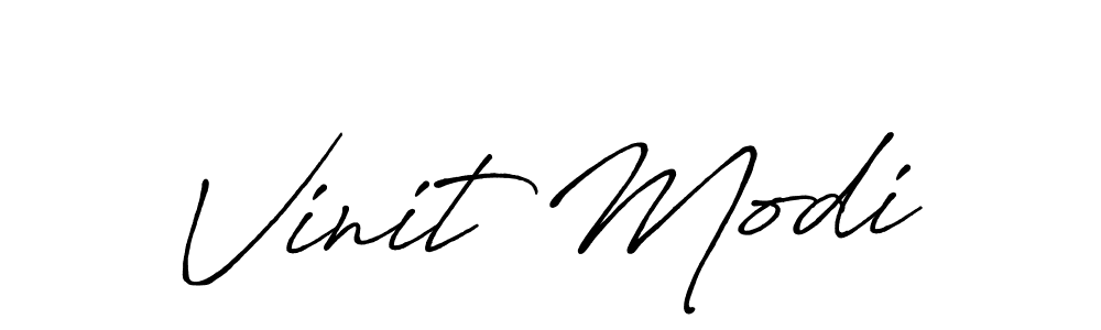 Make a short Vinit Modi signature style. Manage your documents anywhere anytime using Antro_Vectra_Bolder. Create and add eSignatures, submit forms, share and send files easily. Vinit Modi signature style 7 images and pictures png