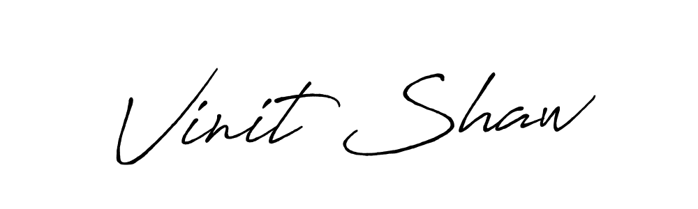 Here are the top 10 professional signature styles for the name Vinit Shaw. These are the best autograph styles you can use for your name. Vinit Shaw signature style 7 images and pictures png