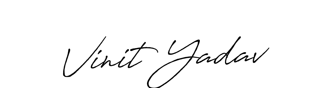 Best and Professional Signature Style for Vinit Yadav. Antro_Vectra_Bolder Best Signature Style Collection. Vinit Yadav signature style 7 images and pictures png