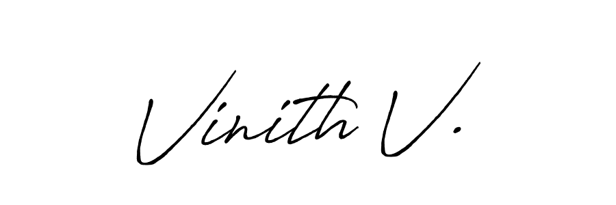 Here are the top 10 professional signature styles for the name Vinith V.. These are the best autograph styles you can use for your name. Vinith V. signature style 7 images and pictures png