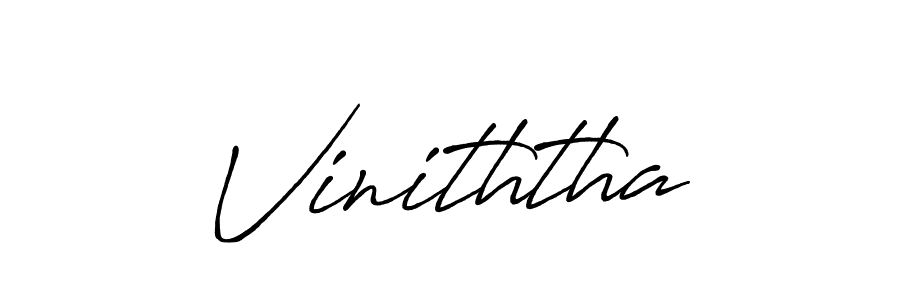 The best way (Antro_Vectra_Bolder) to make a short signature is to pick only two or three words in your name. The name Viniththa include a total of six letters. For converting this name. Viniththa signature style 7 images and pictures png
