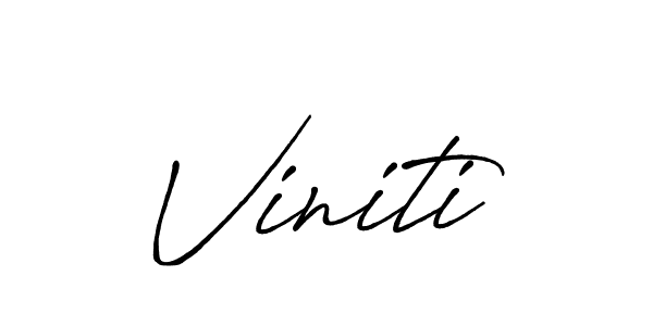 Best and Professional Signature Style for Viniti. Antro_Vectra_Bolder Best Signature Style Collection. Viniti signature style 7 images and pictures png