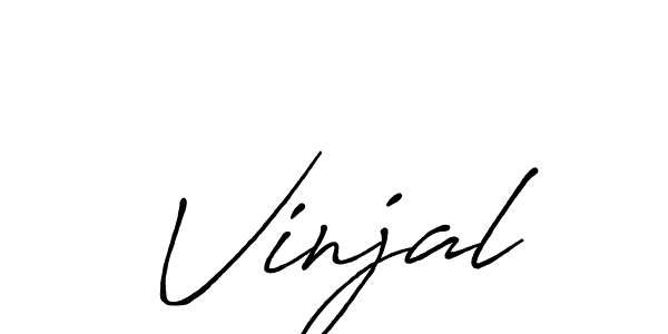 Antro_Vectra_Bolder is a professional signature style that is perfect for those who want to add a touch of class to their signature. It is also a great choice for those who want to make their signature more unique. Get Vinjal name to fancy signature for free. Vinjal signature style 7 images and pictures png