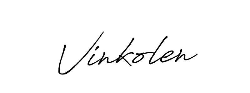 How to Draw Vinkolen signature style? Antro_Vectra_Bolder is a latest design signature styles for name Vinkolen. Vinkolen signature style 7 images and pictures png
