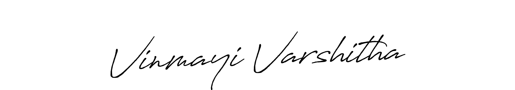 You should practise on your own different ways (Antro_Vectra_Bolder) to write your name (Vinmayi Varshitha) in signature. don't let someone else do it for you. Vinmayi Varshitha signature style 7 images and pictures png