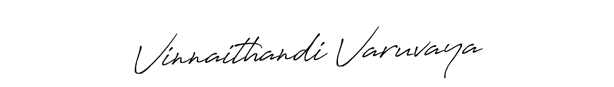 Vinnaithandi Varuvaya stylish signature style. Best Handwritten Sign (Antro_Vectra_Bolder) for my name. Handwritten Signature Collection Ideas for my name Vinnaithandi Varuvaya. Vinnaithandi Varuvaya signature style 7 images and pictures png