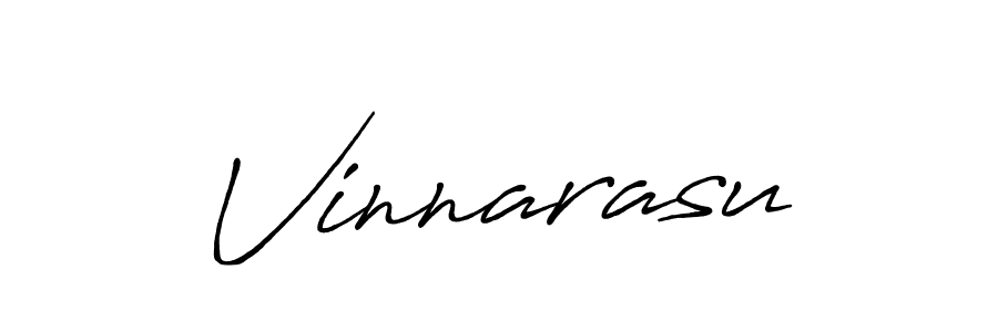 How to make Vinnarasu signature? Antro_Vectra_Bolder is a professional autograph style. Create handwritten signature for Vinnarasu name. Vinnarasu signature style 7 images and pictures png