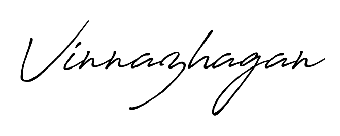 Quickly download Vinnazhagan name signature in high-resolution PNG using Antro_Vectra_Bolder style. Ready to insert into PDFs and online applications. Vinnazhagan signature style 7 images and pictures png