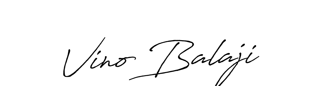 How to Draw Vino Balaji signature style? Antro_Vectra_Bolder is a latest design signature styles for name Vino Balaji. Vino Balaji signature style 7 images and pictures png
