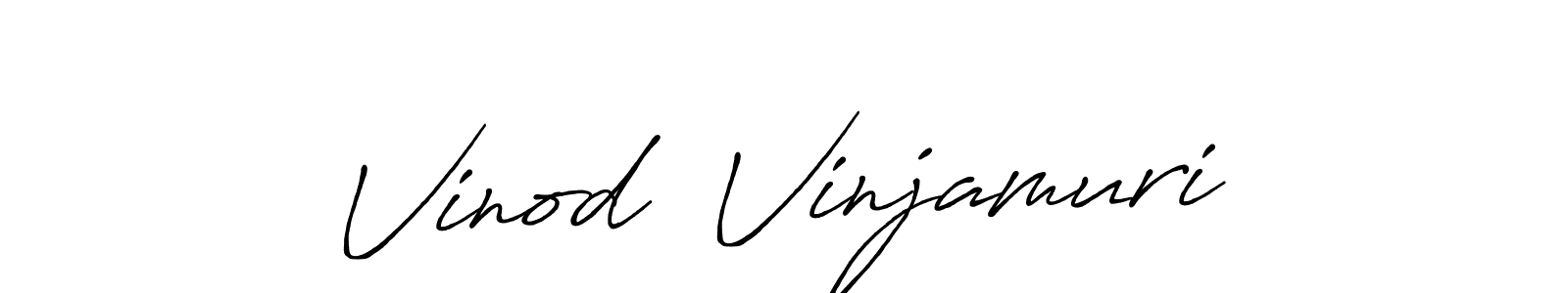 Once you've used our free online signature maker to create your best signature Antro_Vectra_Bolder style, it's time to enjoy all of the benefits that Vinod  Vinjamuri name signing documents. Vinod  Vinjamuri signature style 7 images and pictures png