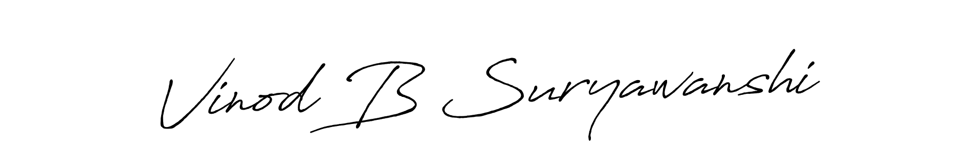 You can use this online signature creator to create a handwritten signature for the name Vinod B Suryawanshi. This is the best online autograph maker. Vinod B Suryawanshi signature style 7 images and pictures png