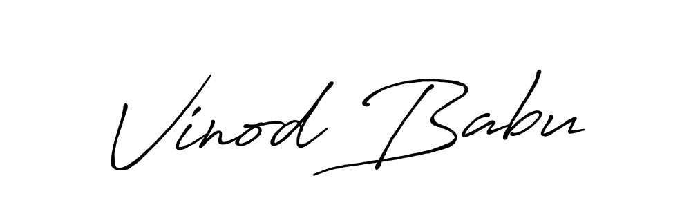You should practise on your own different ways (Antro_Vectra_Bolder) to write your name (Vinod Babu) in signature. don't let someone else do it for you. Vinod Babu signature style 7 images and pictures png